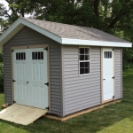 Edgerton Gable with windows and extra entry door